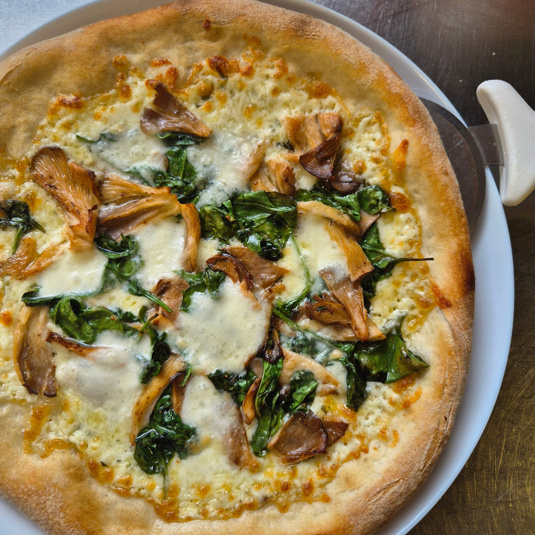 *NEW* Oyster Mushroom + Garlic Spinach