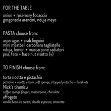 Load image into Gallery viewer, Pasta Pop Up - Saturday 25th April
