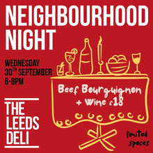 Load image into Gallery viewer, Neighbourhood Nights - Wednesday 30th September
