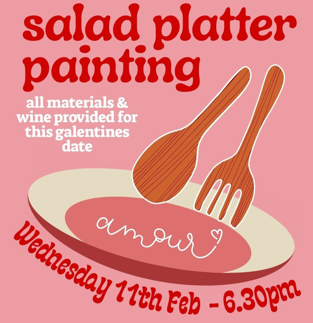Salad Platter Painting - Wednesday 11th February